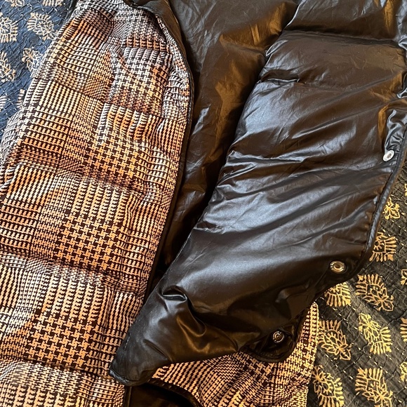 Banana Republic light puffer vest houndstooth - Picture 1 of 1